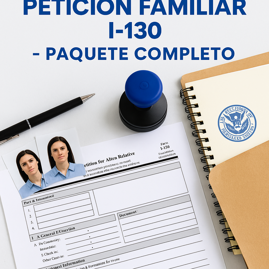 Petición Familiar (I-130) – Paquete Completo