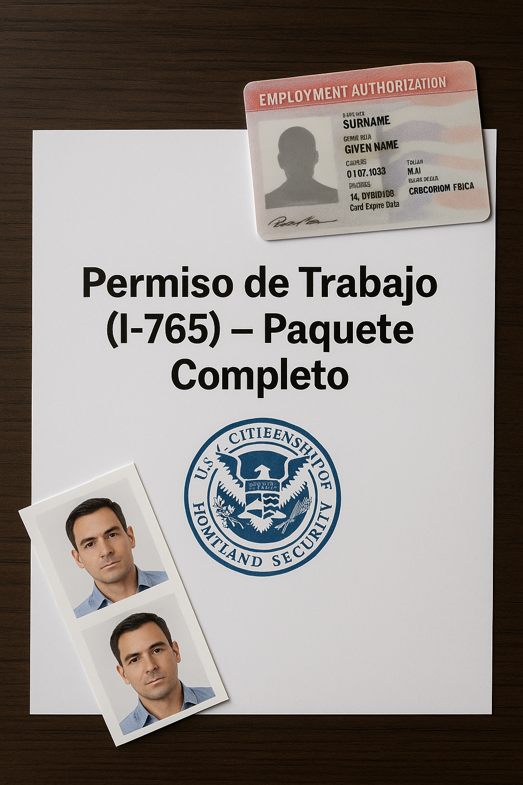 Permiso de Trabajo (I-765) – Paquete Completo